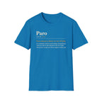 Paro Definition T-Shirt — Casual Slang Dictionary Tee