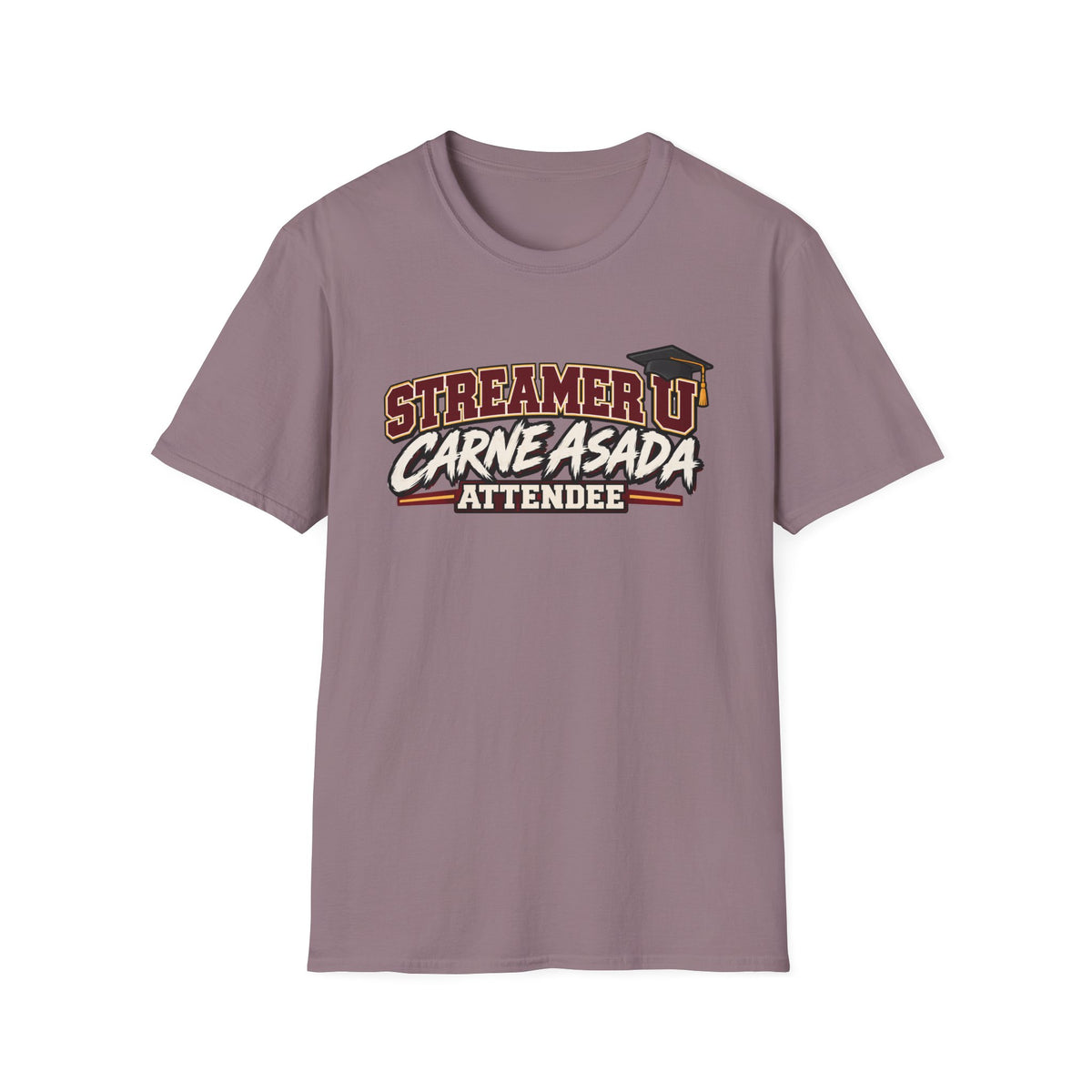 Streamer U Carne Asada Attendee T‑Shirt