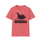 Fell Out of a Window T-Shirt — Funny Falling Silhouette Tee