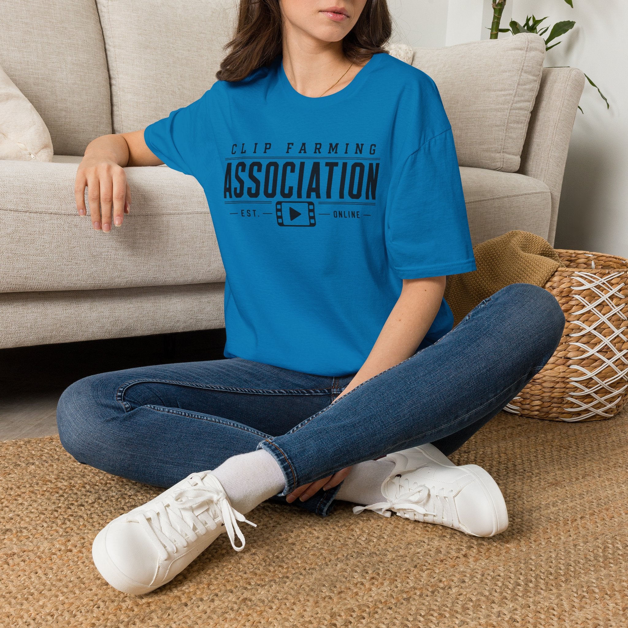 Clip Farming Association T-Shirt — Est. Online Video Creator Tee