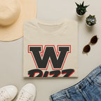 W Rizz Graphic Tee — Bold Varsity Lettering Shirt