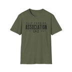 Clip Farming Association T‑Shirt — Vintage Film Reel ‘Est. Online’ Crew Tee