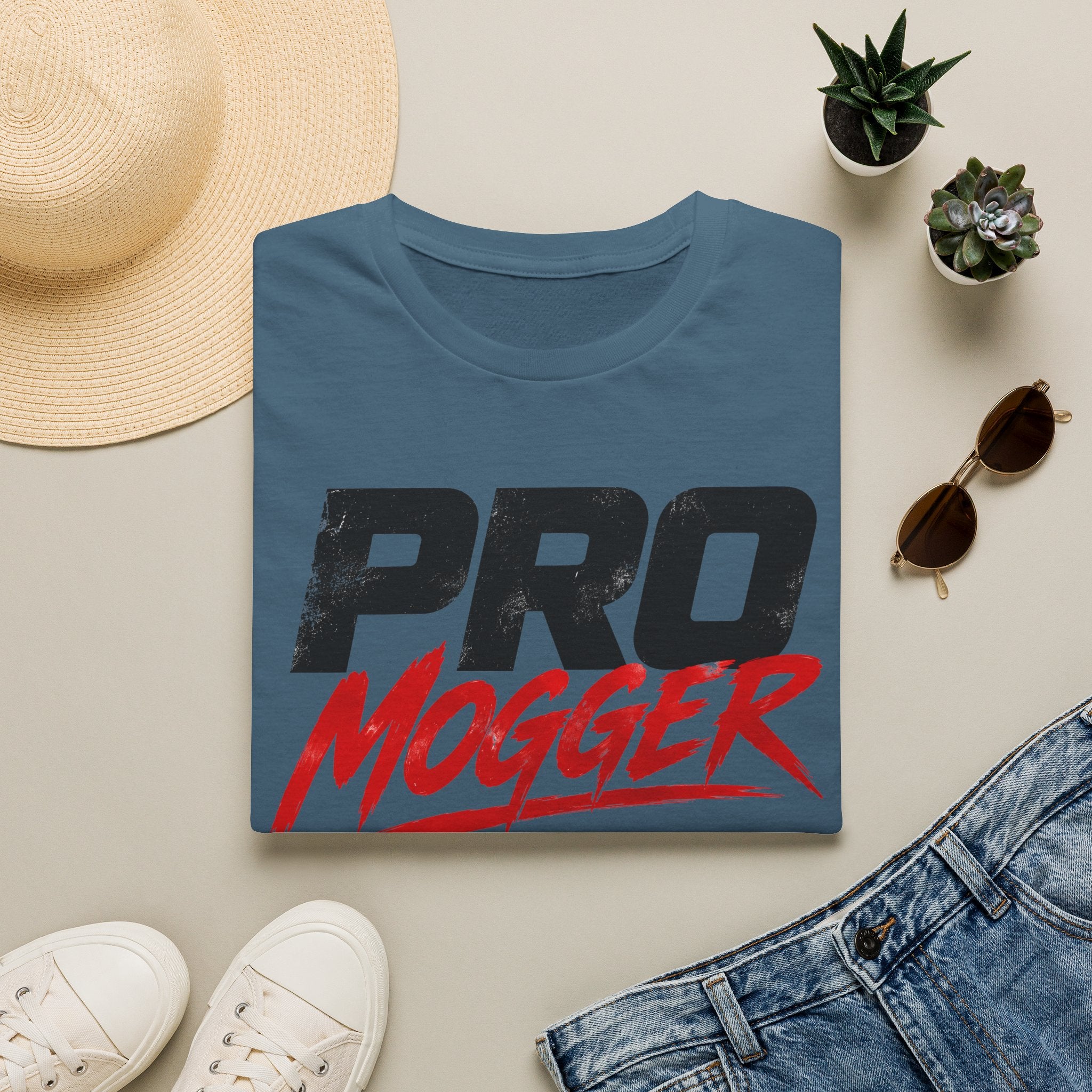 Pro Mogger T‑Shirt — Retro Racing Style Graphic Tee