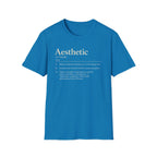 Aesthetic Definition T-Shirt — Minimalist Typography Tee