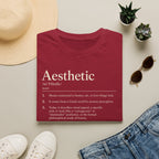 Aesthetic Definition T-Shirt — Feminine Graphic Tee with Dictionary-Style Print