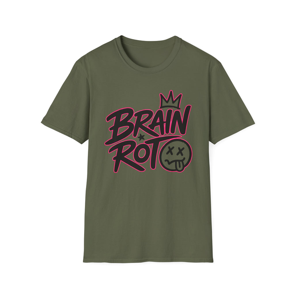 Brain Rot Graphic T-Shirt