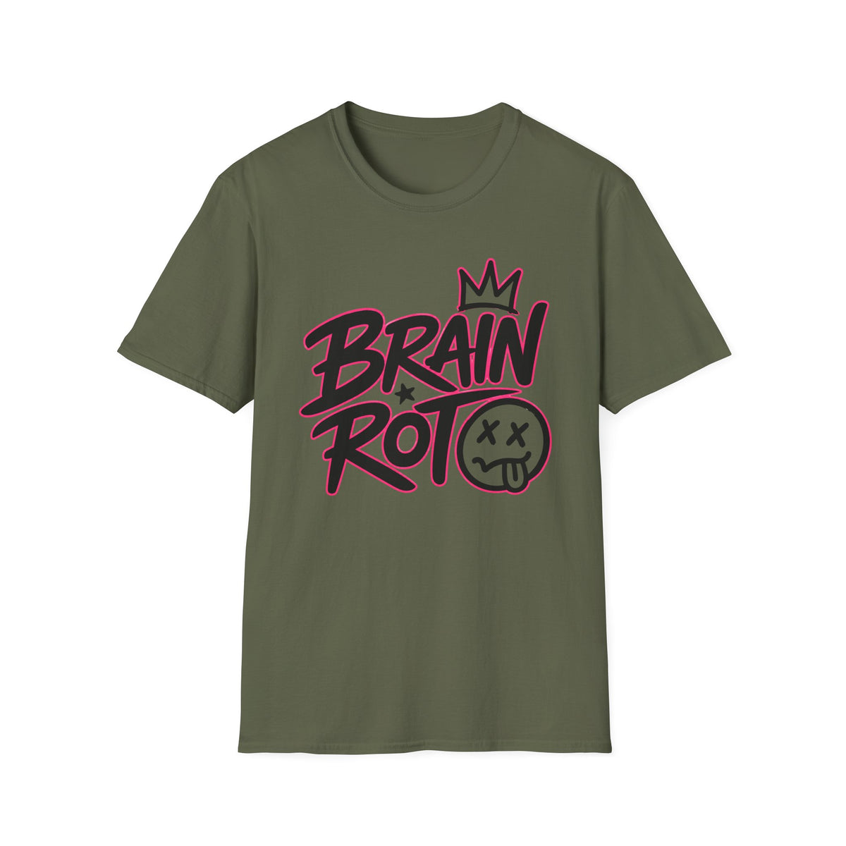 Brain Rot Graphic T-Shirt