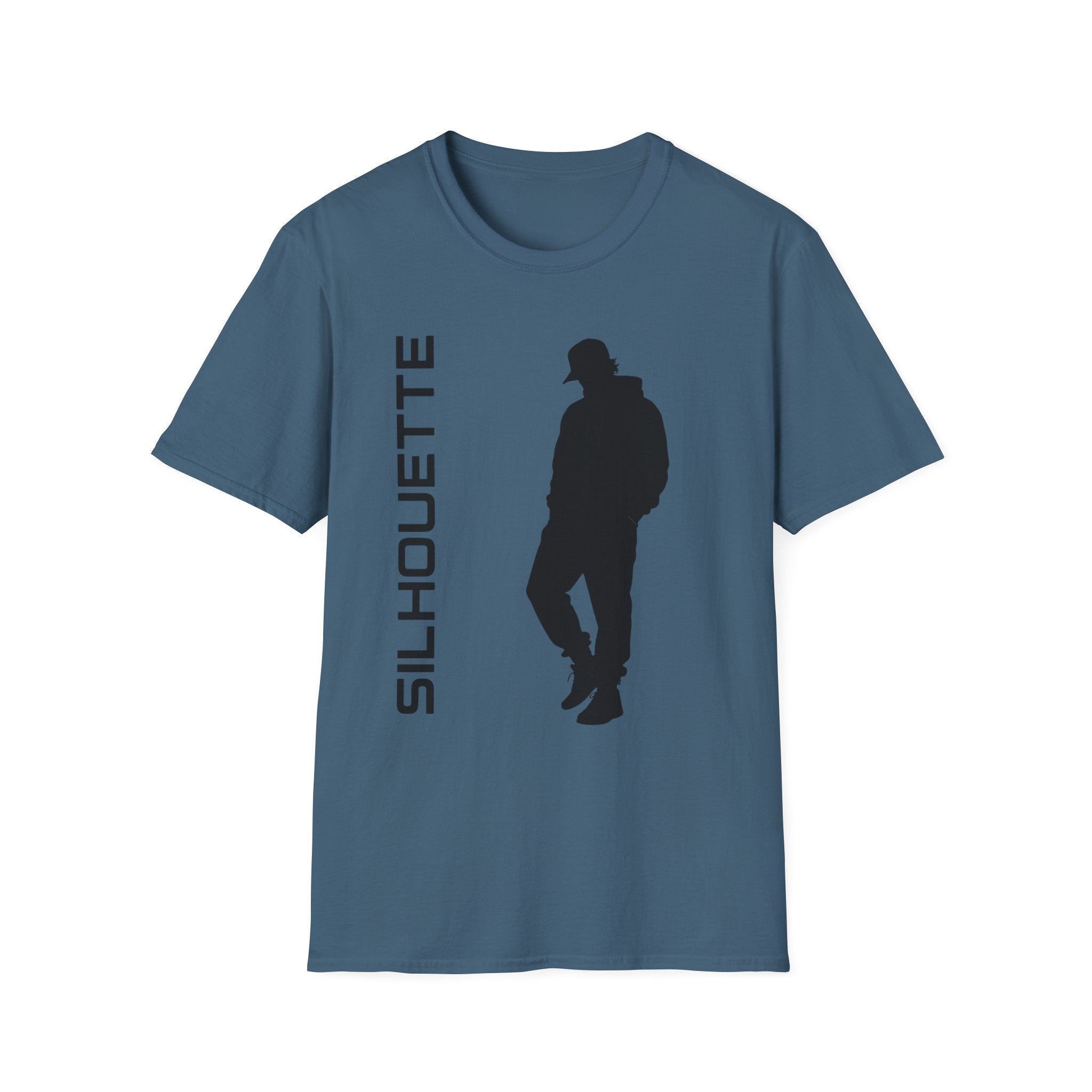 Silhouette Graphic T-Shirt — 'SILHOUETTE' Minimal Urban Streetwear