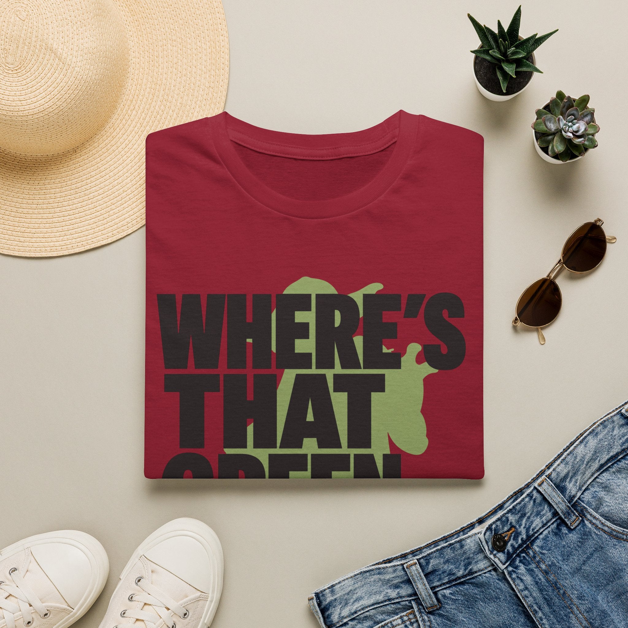 Where's That Green Frogman? T-Shirt