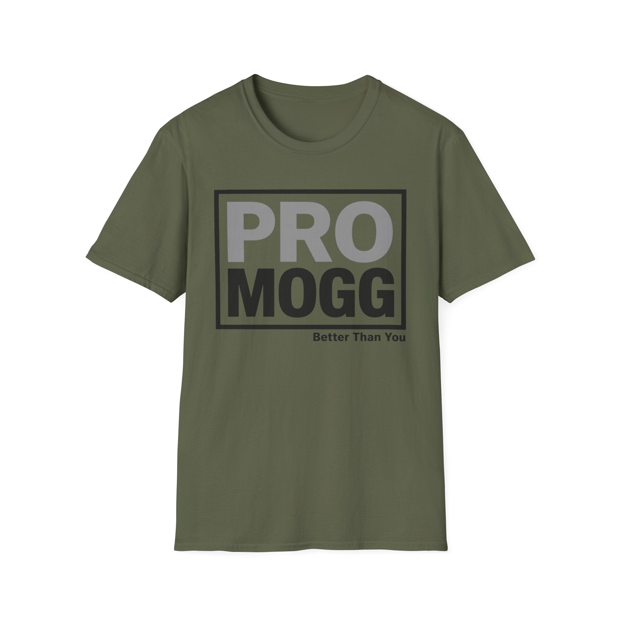Pro Mogg Graphic T-Shirt — 'PRO MOGG' Bold Box Logo Tee