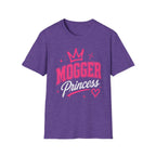 Mogger Princess T‑Shirt — Pink Crown Graphic Tee