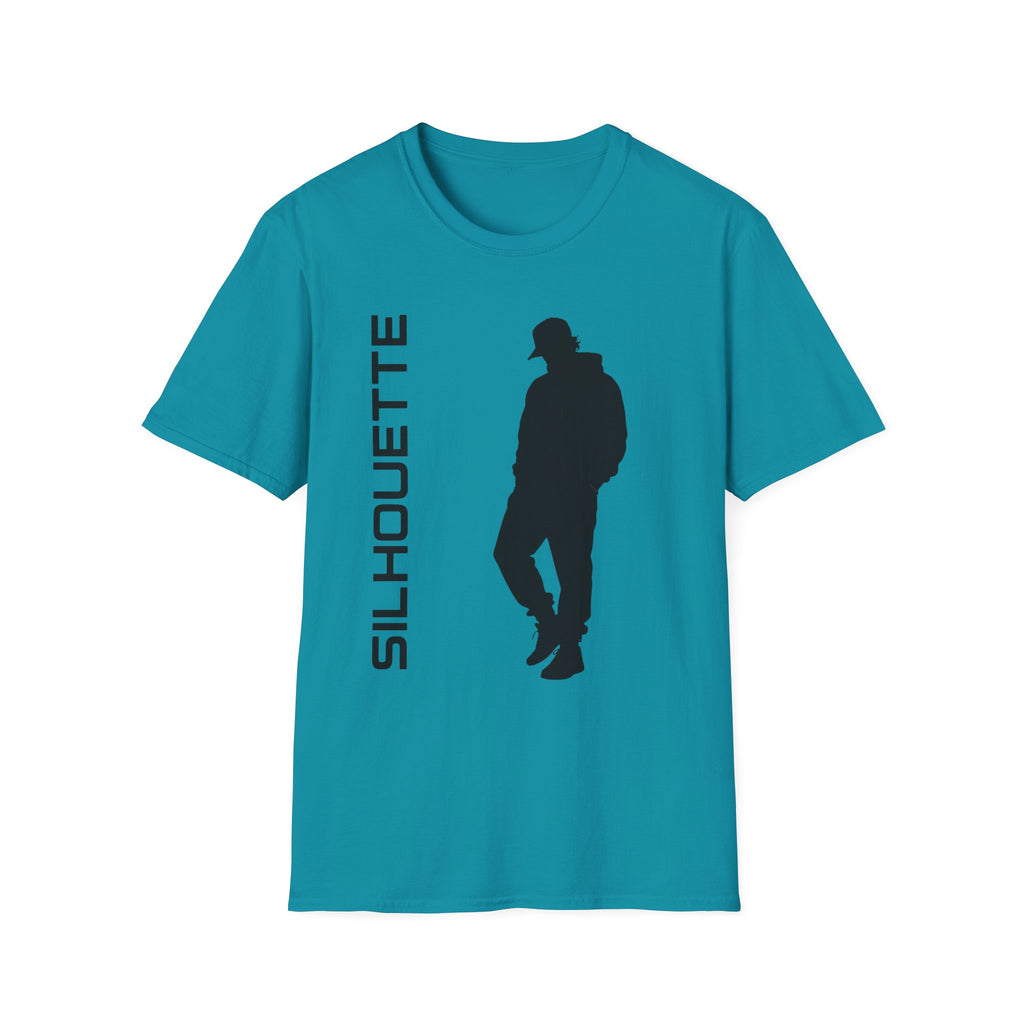 Silhouette Graphic T-Shirt — 'SILHOUETTE' Minimal Urban Streetwear