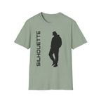 Silhouette Graphic T-Shirt — 'SILHOUETTE' Minimal Urban Streetwear