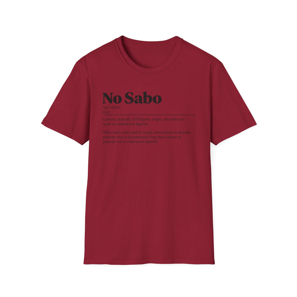 "No Sabo" Definition Tee (Spanish/Hispanic)