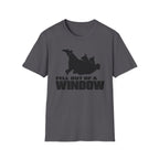 Fell Out of a Window T-Shirt — Funny Falling Silhouette Tee