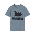 Fell Out of a Window T-Shirt — Funny Falling Silhouette Tee