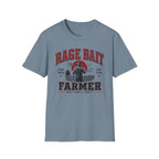 Rage Bait Farmer Graphic T‑Shirt — Grow Anger, Reap Views Vintage Western Tee