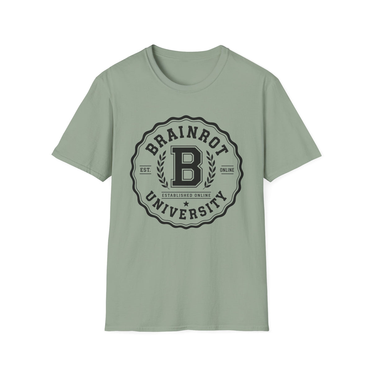 Brainrot University Logo T-Shirt