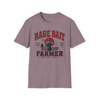 Rage Bait Farmer Graphic T‑Shirt — Grow Anger, Reap Views Vintage Western Tee