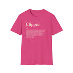 Clipper Definition T-Shirt — Content Creator Dictionary Tee
