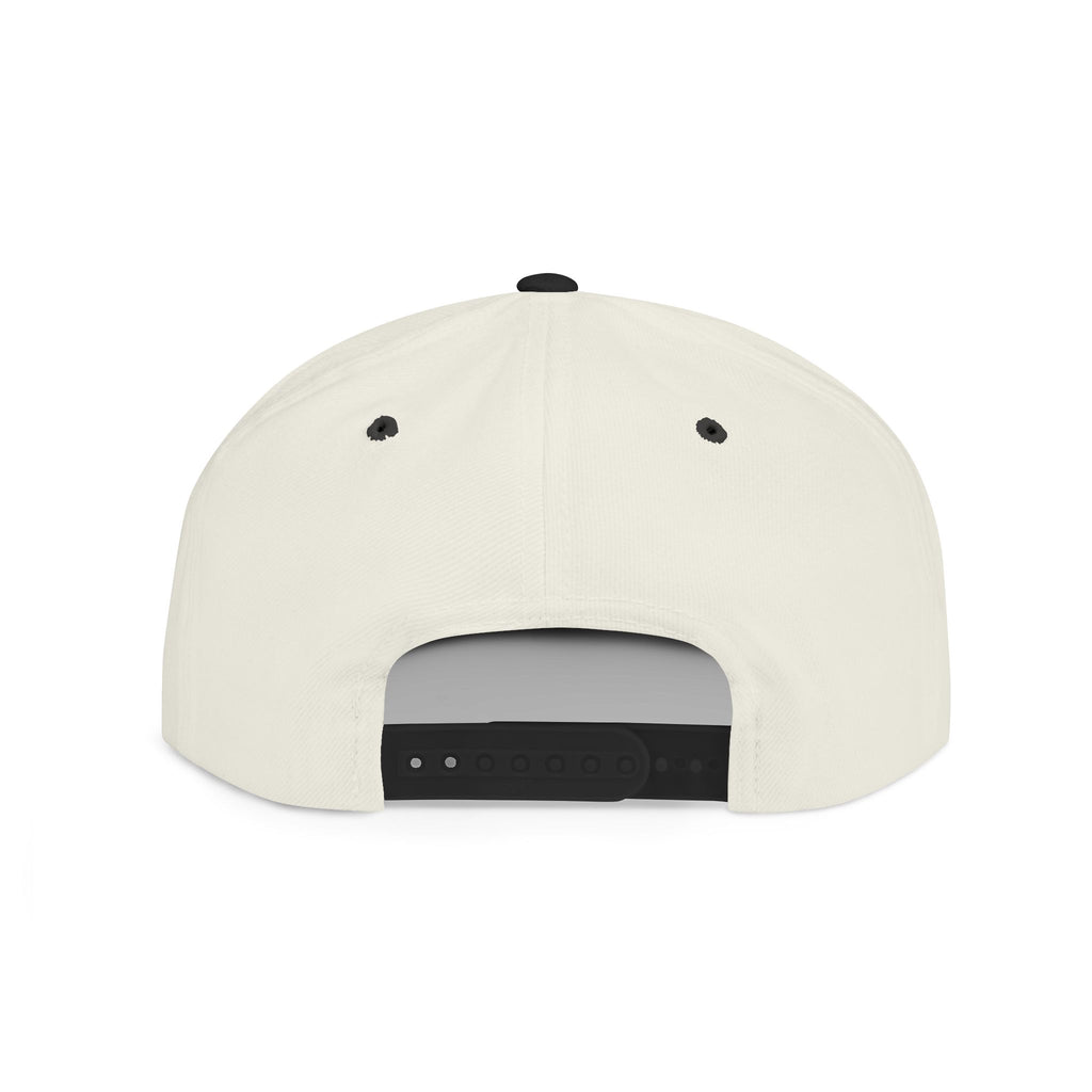 'PARO' Script Flat Bill Cap