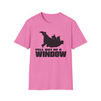 Fell Out of a Window T-Shirt — Funny Falling Silhouette Tee