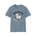 T-Shirt — 'Dale Tiki Tiki! A La Pantalla' Funny Spanish Phone-Press Graphic Tee