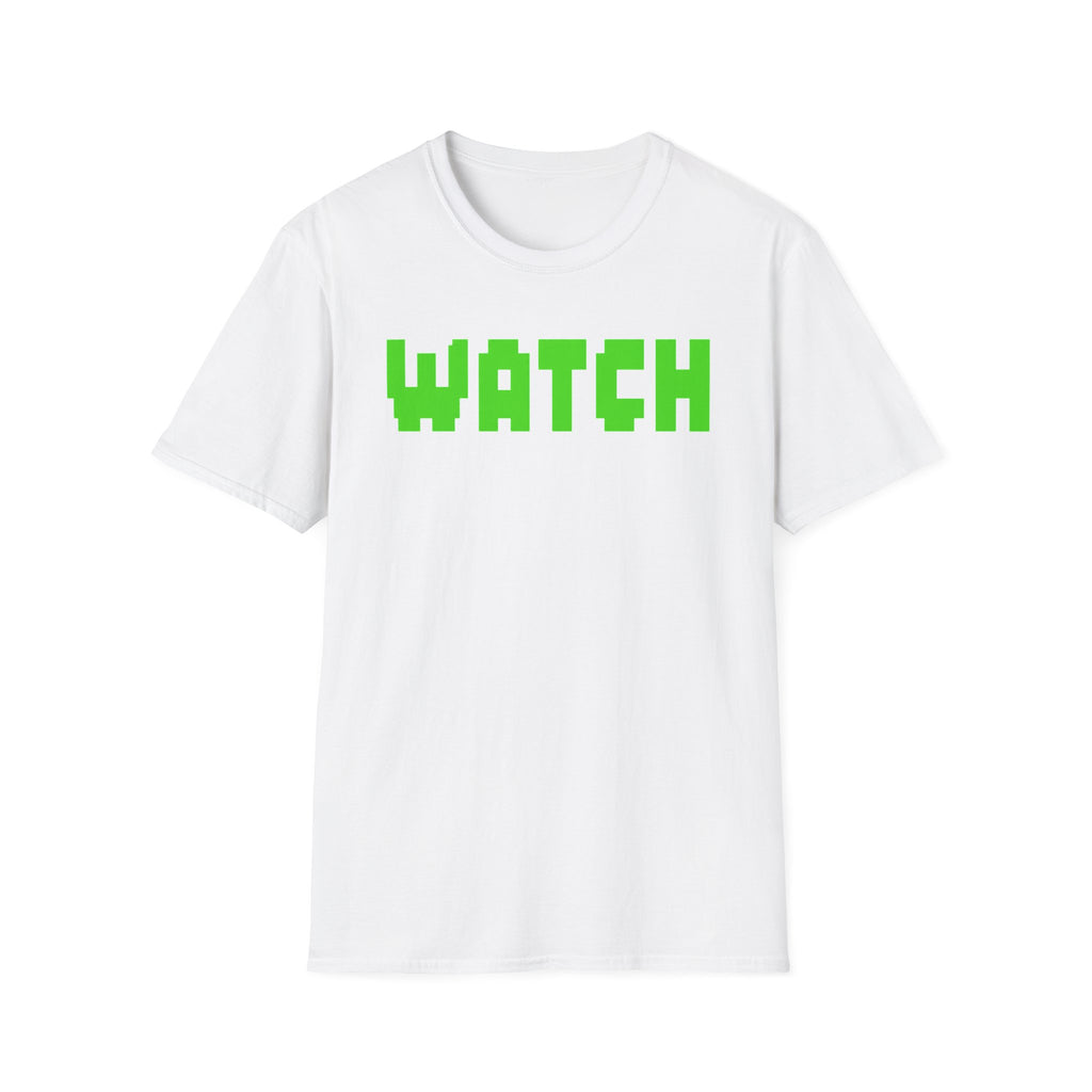 WATCH Graphic T-Shirt — Green Text Tee
