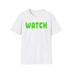 WATCH Graphic T-Shirt — Green Text Tee