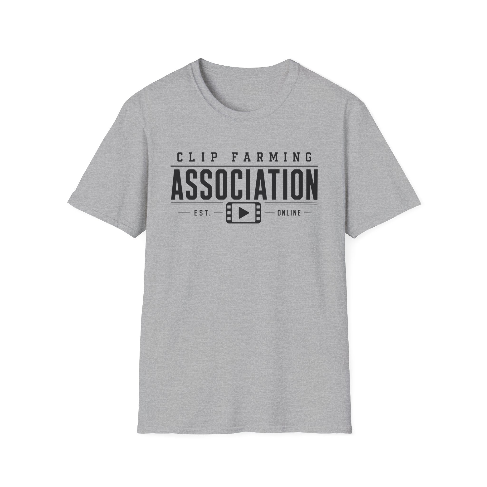 Clip Farming Association T-Shirt — Est. Online Video Creator Tee