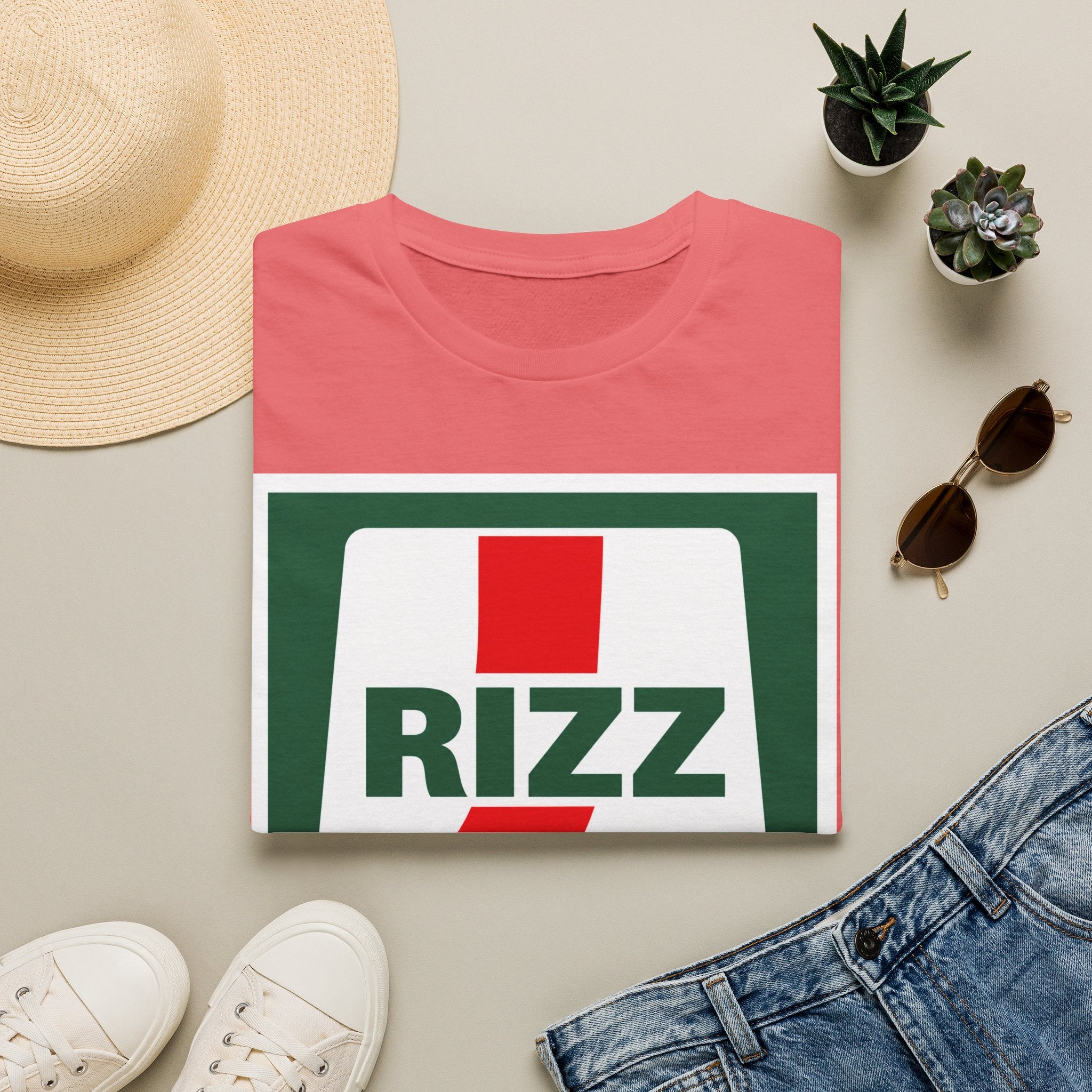 L RIZZ Retro Logo T-Shirt — Vintage-Inspired Streetwear Tee