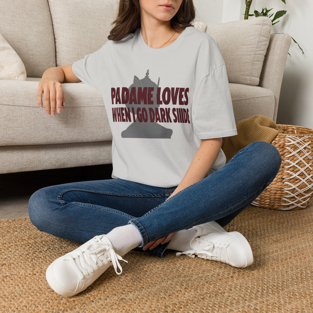 T-Shirt — "Padme Loves When I Go Dark Side" Parody Graphic Tee