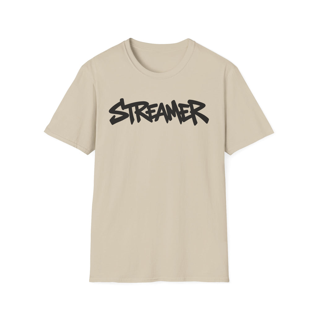 Streamer T-Shirt — Graffiti Logo