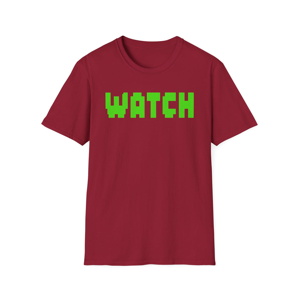 WATCH Graphic T-Shirt — Green Text Tee
