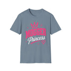 Mogger Princess T‑Shirt — Pink Crown Graphic Tee