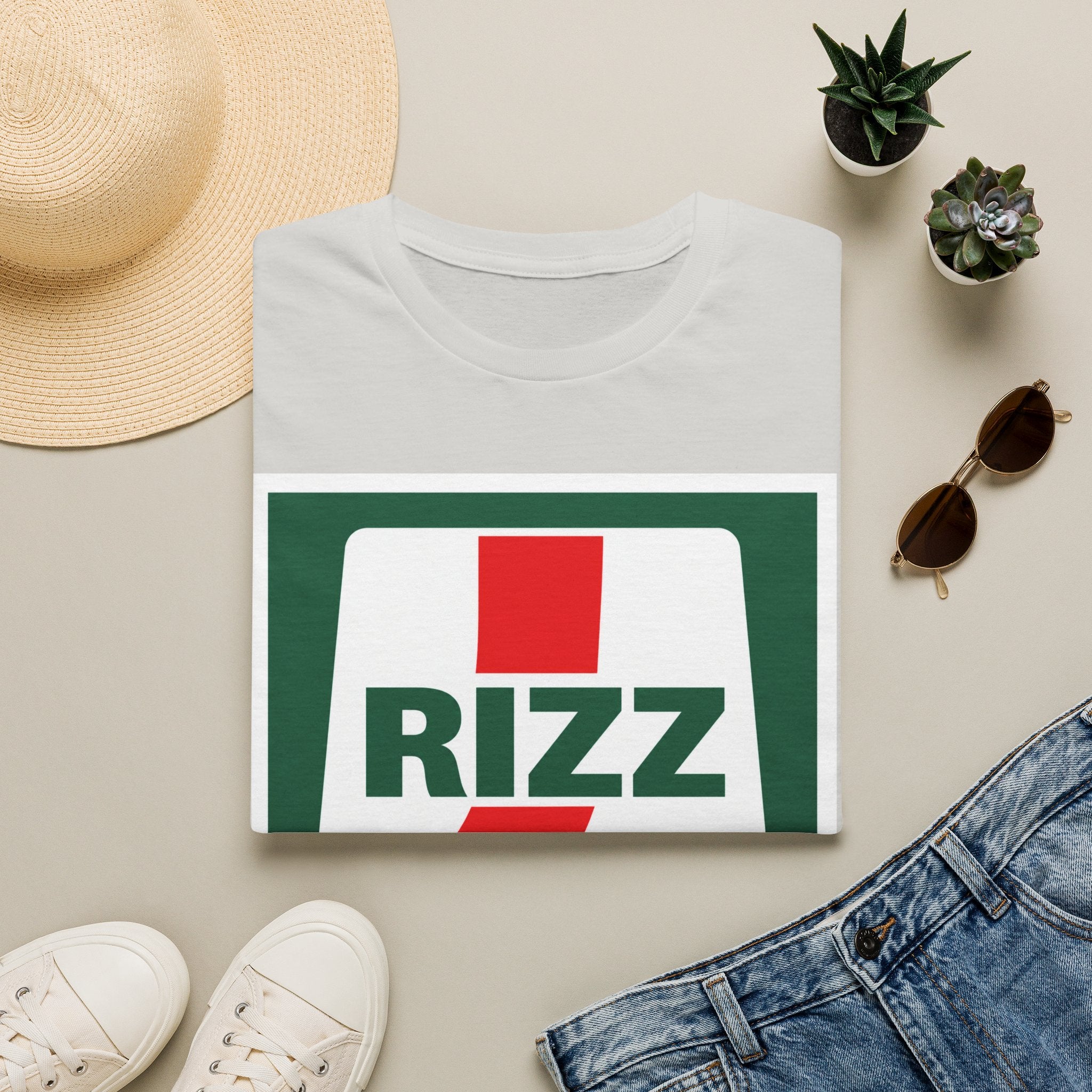 L RIZZ Retro Logo T-Shirt — Vintage-Inspired Streetwear Tee