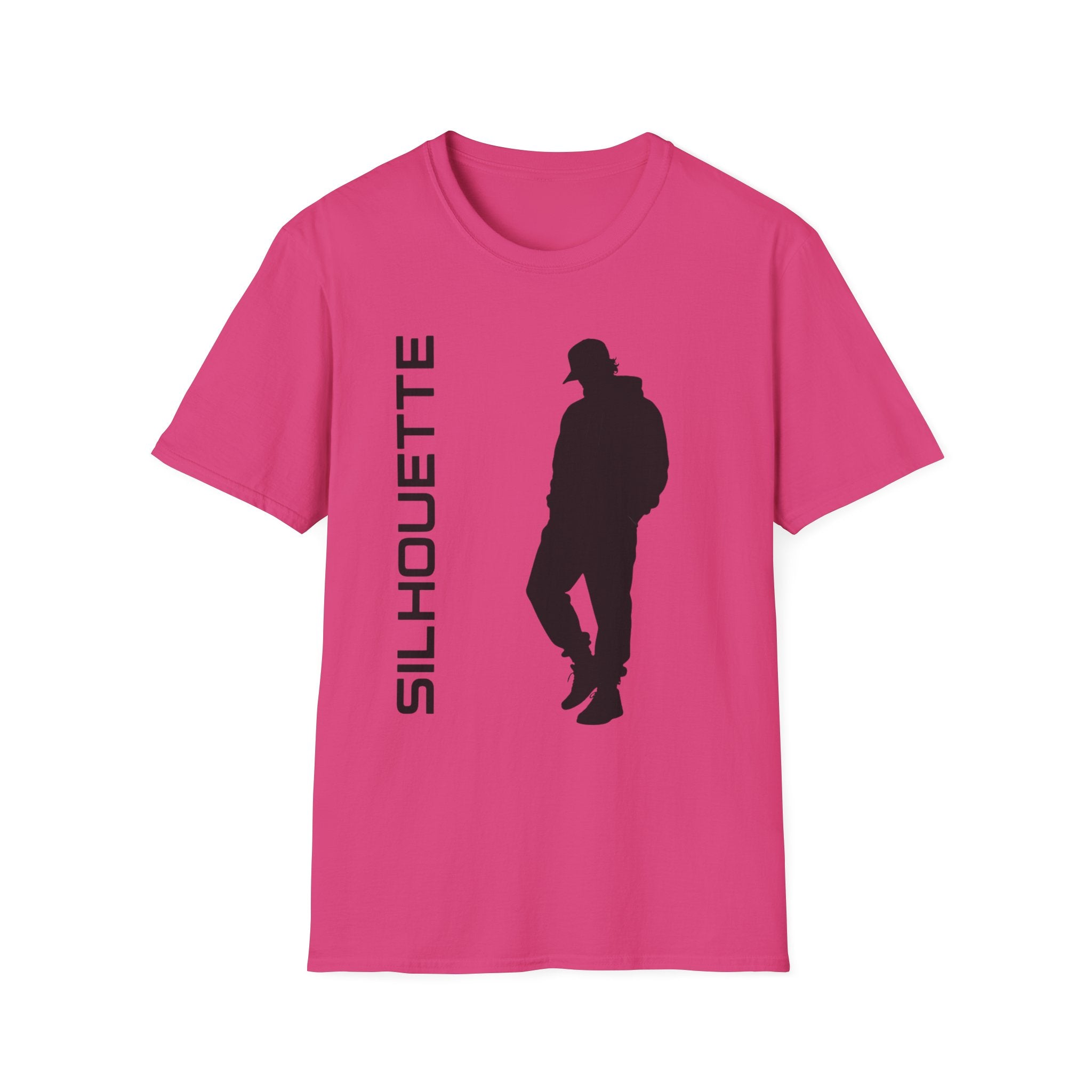 Silhouette Graphic T-Shirt — 'SILHOUETTE' Minimal Urban Streetwear