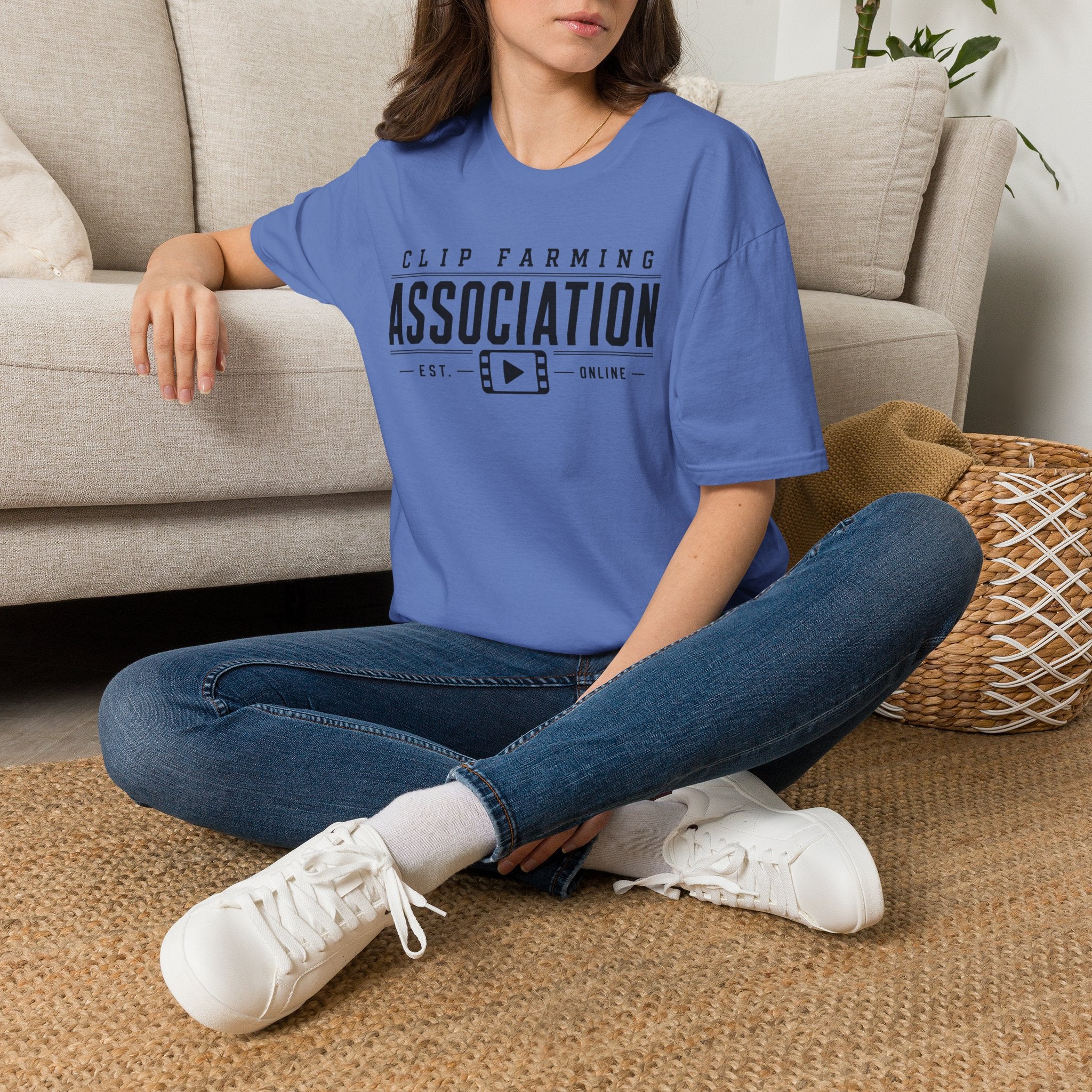 Clip Farming Association T-Shirt — Est. Online Video Creator Tee