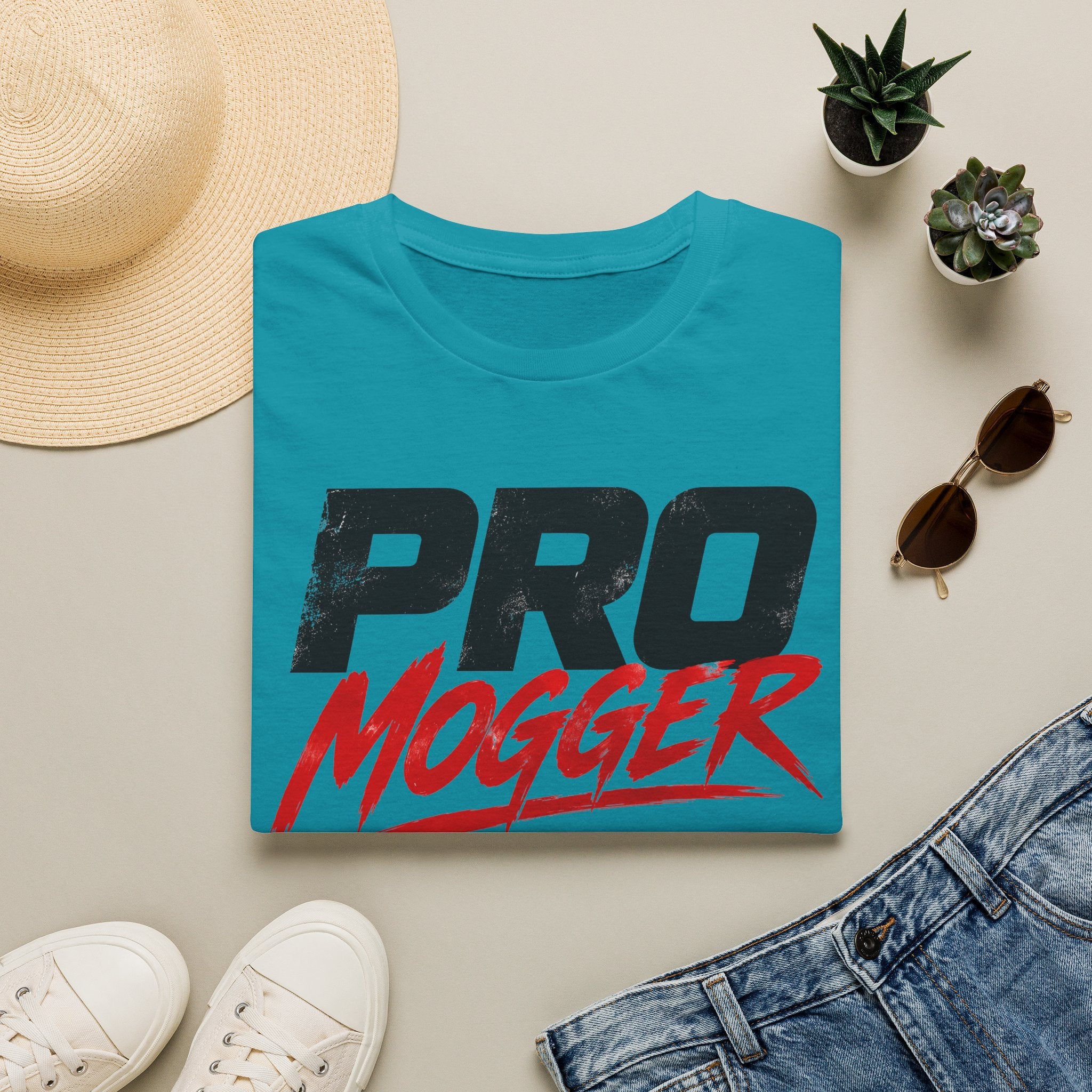 Pro Mogger T‑Shirt — Retro Racing Style Graphic Tee