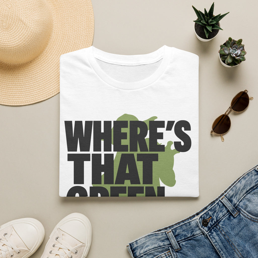 Where's That Green Frogman? T-Shirt