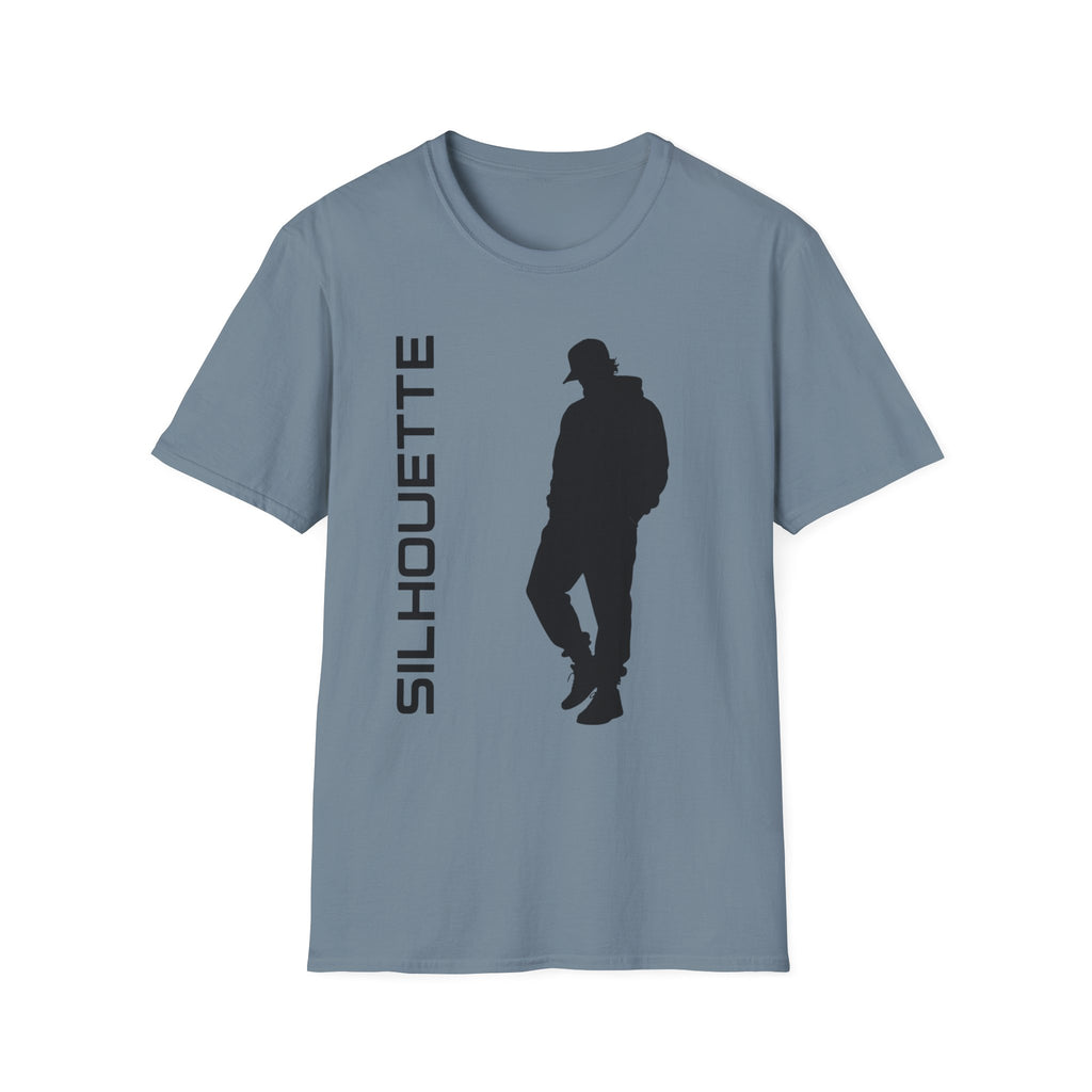Silhouette Graphic T-Shirt — 'SILHOUETTE' Minimal Urban Streetwear