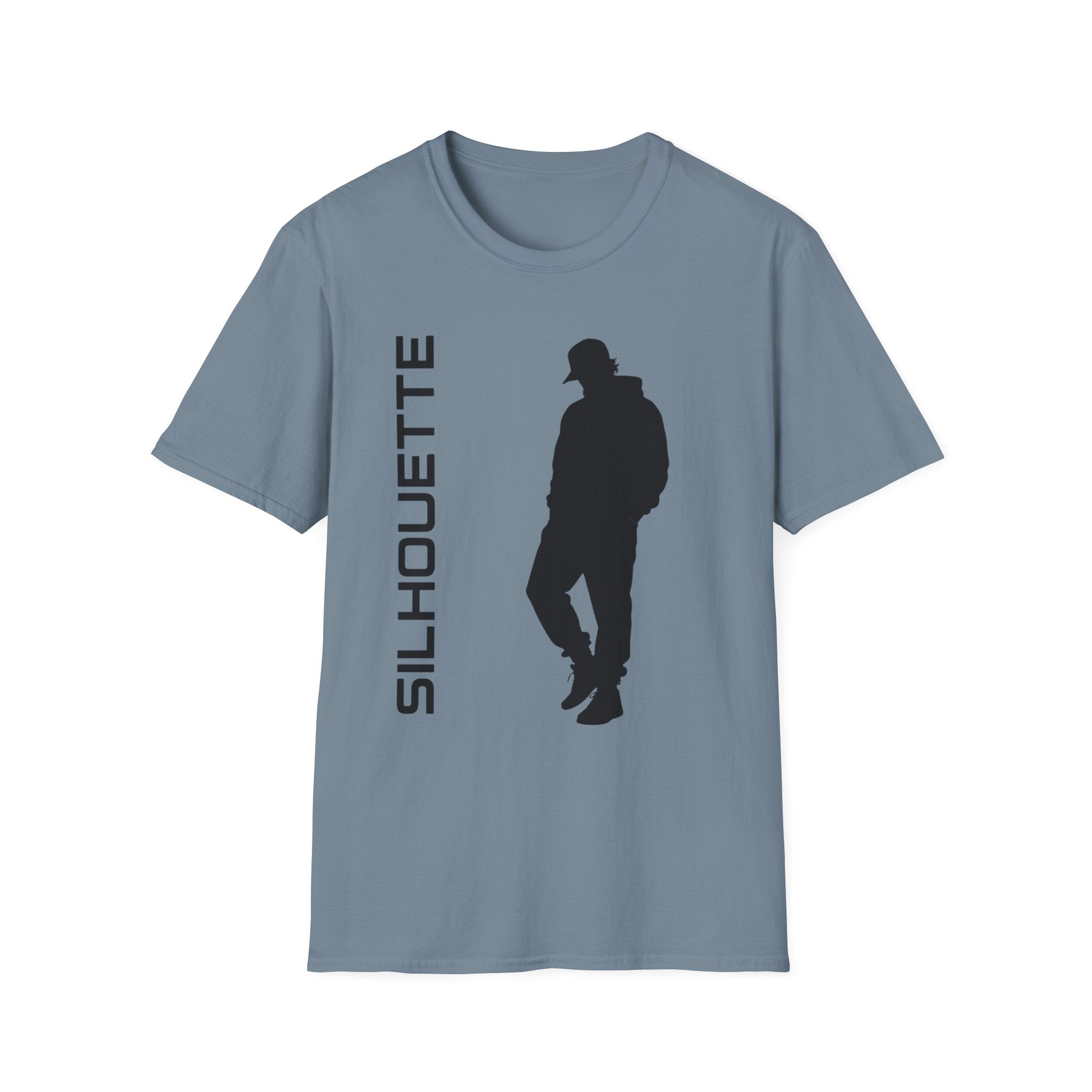 Silhouette Graphic T-Shirt — 'SILHOUETTE' Minimal Urban Streetwear