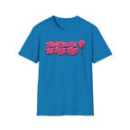 T-Shirt — "Thank You for the Rose Toys!" Pink Graffiti Floral Tee