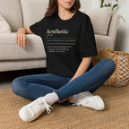 Aesthetic Definition T-Shirt — Minimalist Typography Tee