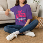 Mogger Princess T‑Shirt — Pink Crown Graphic Tee