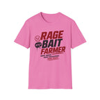Rage Bait Farmer T-Shirt — Funny Meme Political Humor Tee