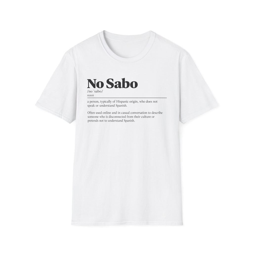 "No Sabo" Definition Tee (Spanish/Hispanic)
