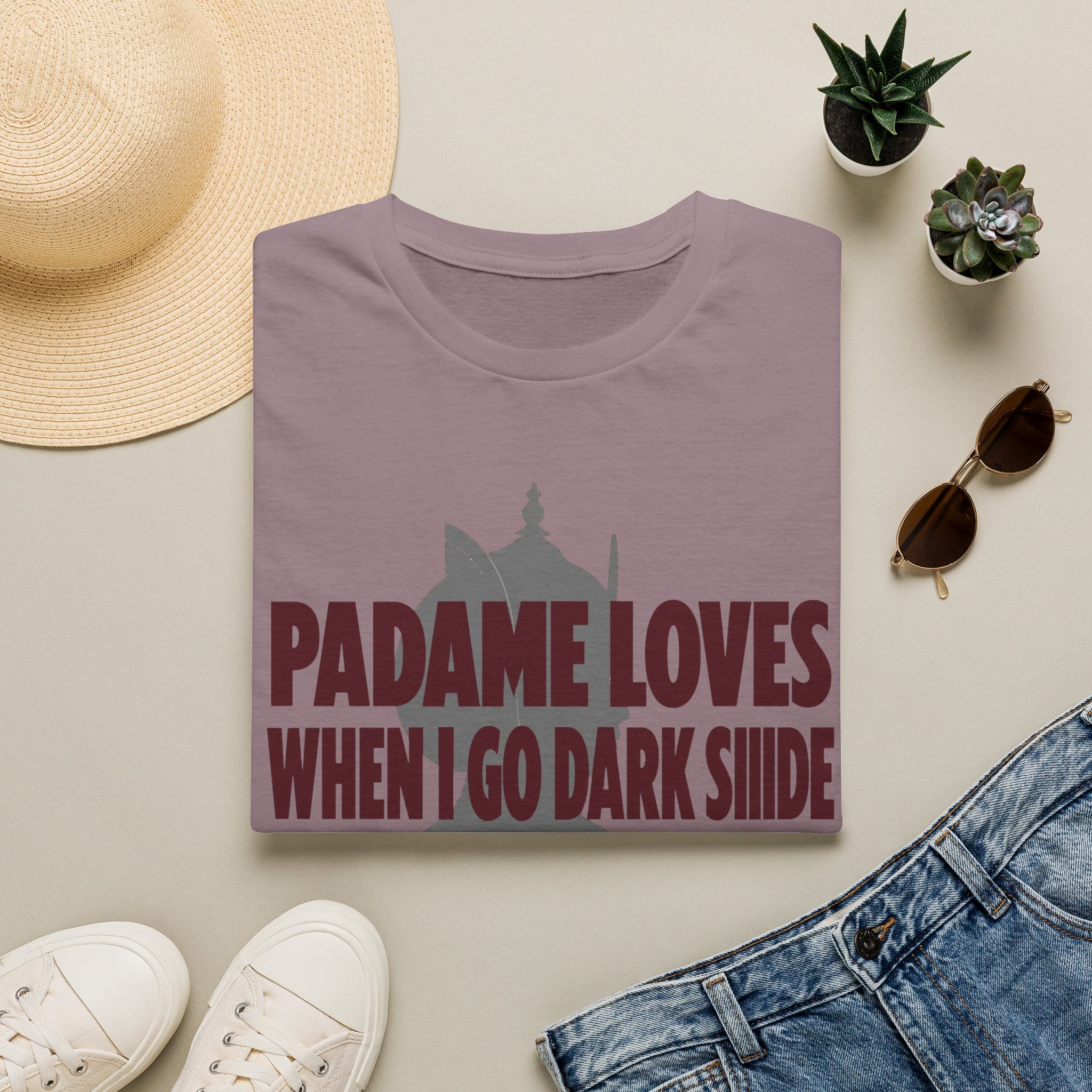 T-Shirt — "Padme Loves When I Go Dark Side" Parody Graphic Tee
