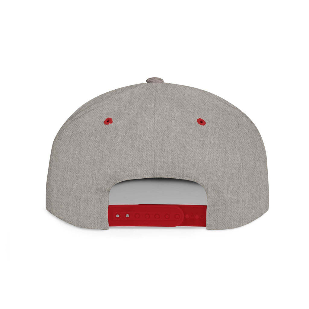 'PARO' Script Flat Bill Cap