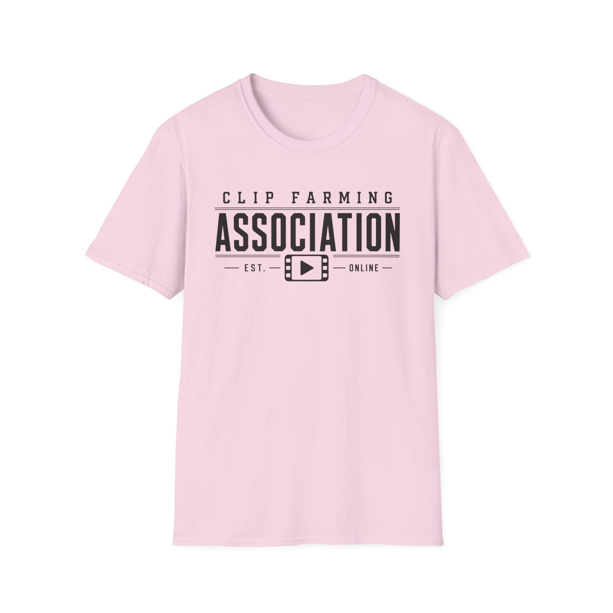 Clip Farming Association T-Shirt — Est. Online Video Creator Tee